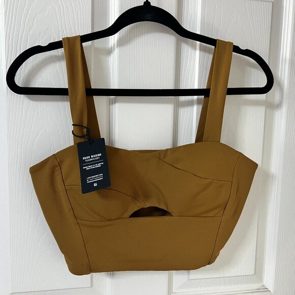 Lanston Sport Tops - NWT LANSTON SPORT Hypnotic cutout sports bra (L)